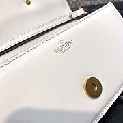 Valentino Garavani Loco Shoulder Bag White 20cm - 4