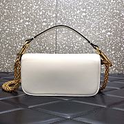 Valentino Garavani Loco Shoulder Bag White 20cm - 2