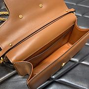 Valentino Garavani Loco Shoulder Bag Brown 20cm - 2