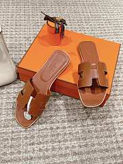 Hermes Sandals Brown - 6