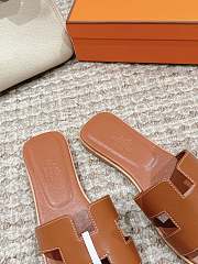 Hermes Sandals Brown - 5