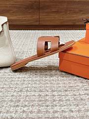 Hermes Sandals Brown - 3