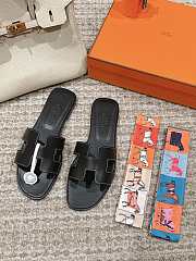 Hermes Sandals Black - 1