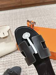 Hermes Sandals Black - 4