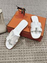 Hermes Sandals White - 2