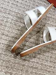 Hermes Sandals White - 3