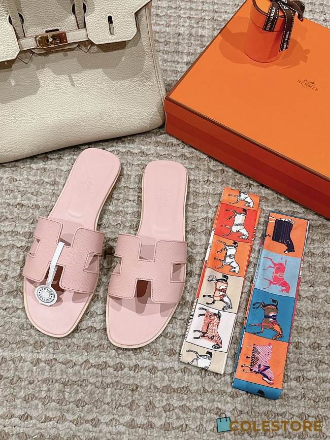 Hermes Sandals Light Pink - 1