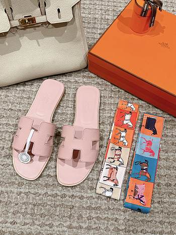 Hermes Sandals Light Pink