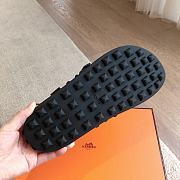 Hermes 24 Giga Sandals Black - 2