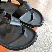 Hermes 24 Giga Sandals Black - 5