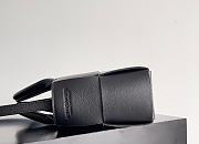  Bottega Veneta Super Mini Tote Bag Black 20x7x13cm - 2