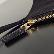  Bottega Veneta Super Mini Tote Bag Black 20x7x13cm - 5