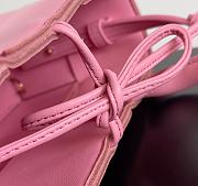 Bottega Veneta Super Mini Tote Bag Pink 20x7x13cm - 2