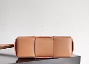 Bottega Veneta Super Mini Tote Bag Brown 20x7x13cm - 4