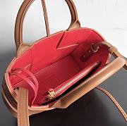 Bottega Veneta Super Mini Tote Bag Brown 20x7x13cm - 6