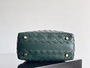 Bottega Veneta Wallace Shoulder Bag Green 22x13x9.5cm - 2