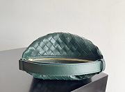 Bottega Veneta Wallace Shoulder Bag Green 22x13x9.5cm - 3