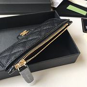 Chanel Classic Card Holder Black AP0374 13×7.5×1cm - 6