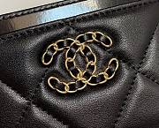 Chanel Card Holder Black 7.5x11cm - 4