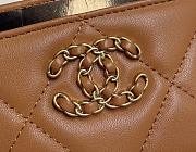 Chanel Card Holder Brown 7.5x11cm - 6