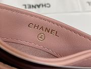 Chanel Card Holder Pink 7.5x11cm - 5