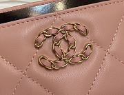 Chanel Card Holder Pink 7.5x11cm - 2