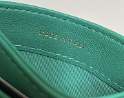 Chanel Card Holder Green 7.5x11cm - 2