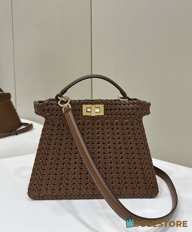 Fendi Peekaboo Isee U Pink Size 27×11×21cm - 1