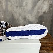 Burberry Rangleton Checkered Sneakers Dark Brown - 6