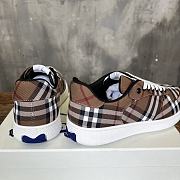 Burberry Rangleton Checkered Sneakers Dark Brown - 5