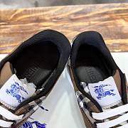 Burberry Rangleton Checkered Sneakers Dark Brown - 3