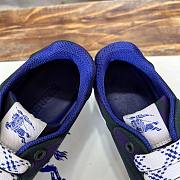 Burberry Rangleton Checkered Sneakers Black & Purple - 4