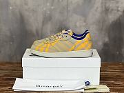 Burberry Rangleton Checkered Sneakers Yellow & Green - 1