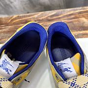 Burberry Rangleton Checkered Sneakers Yellow & Green - 4