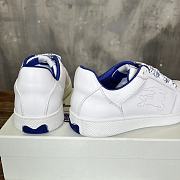 Burberry White Leather Stock Sneakers - 6