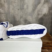 Burberry White Leather Stock Sneakers - 5
