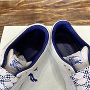 Burberry White Leather Stock Sneakers - 2