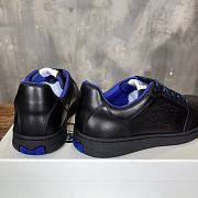 Burberry Black Leather Stock Sneakers - 5