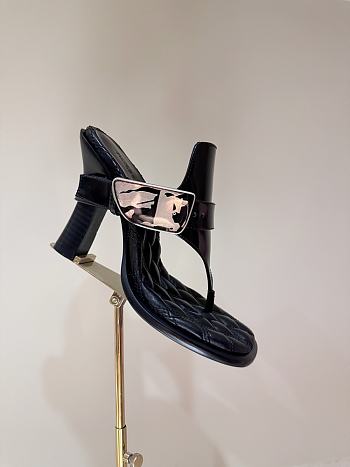 Burberry Bay Sandals Black 