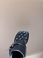 Burberry Bay Sandals Black  - 6
