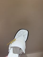 Burberry Bay Sandals White - 6