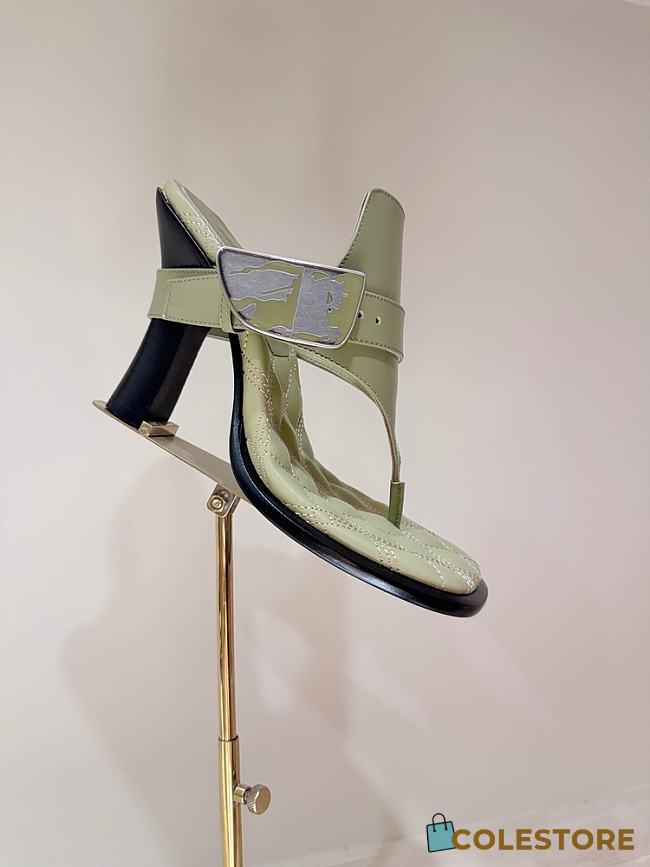 Burberry Bay Sandals Green - 1
