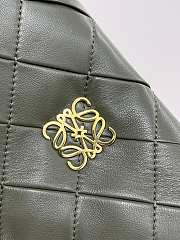 Loewe Puffer Goya Vintage Green Bag 23x9x17cm - 3