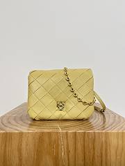 Loewe Puffer Goya Vintage Yellow Bag 23x9x17cm - 1
