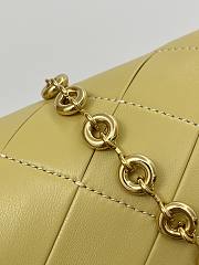 Loewe Puffer Goya Vintage Yellow Bag 23x9x17cm - 4