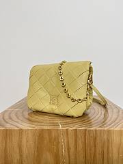 Loewe Puffer Goya Vintage Yellow Bag 23x9x17cm - 2
