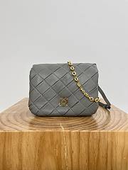 Loewe Puffer Goya Vintage Grey Bag 23x9x17cm - 1