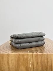 Loewe Puffer Goya Vintage Grey Bag 23x9x17cm - 6