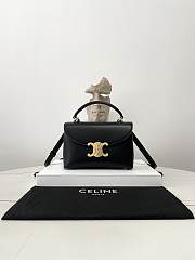 Celine Teen Nino Bag In Black 20.5×13×8cm - 1