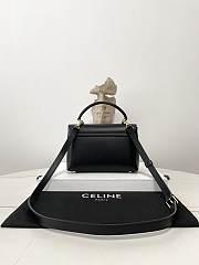 Celine Teen Nino Bag In Black 20.5×13×8cm - 5